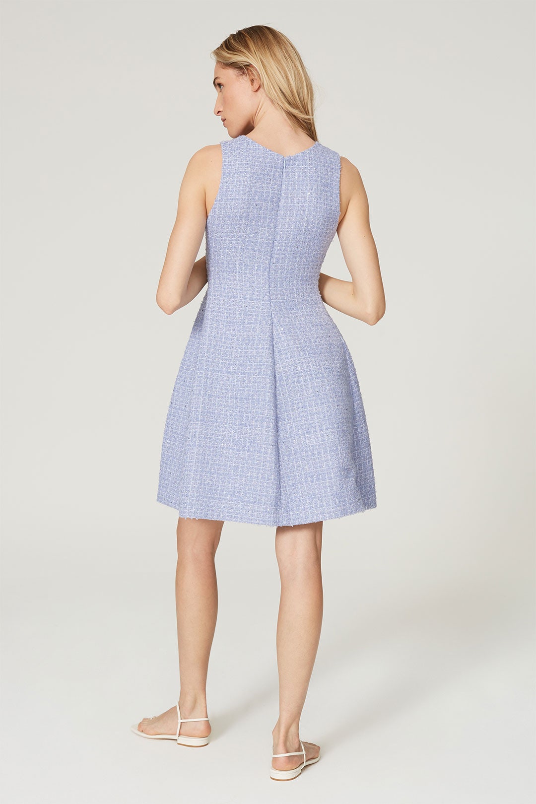Sleeveless Tweed Dress by Emporio Armani 2