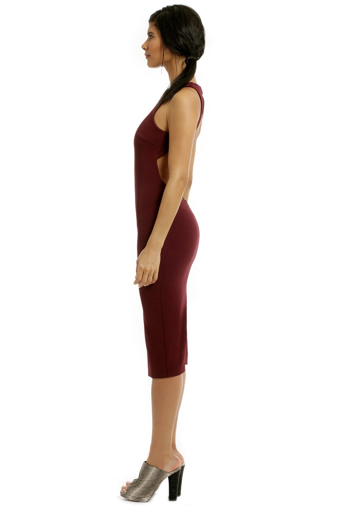 Red Velvet Sheath by Cushnie 1