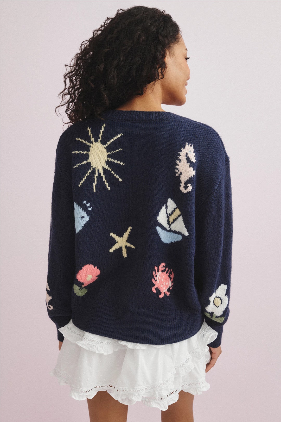 Marie Nautical Cardigan by For Love and Lemons 2