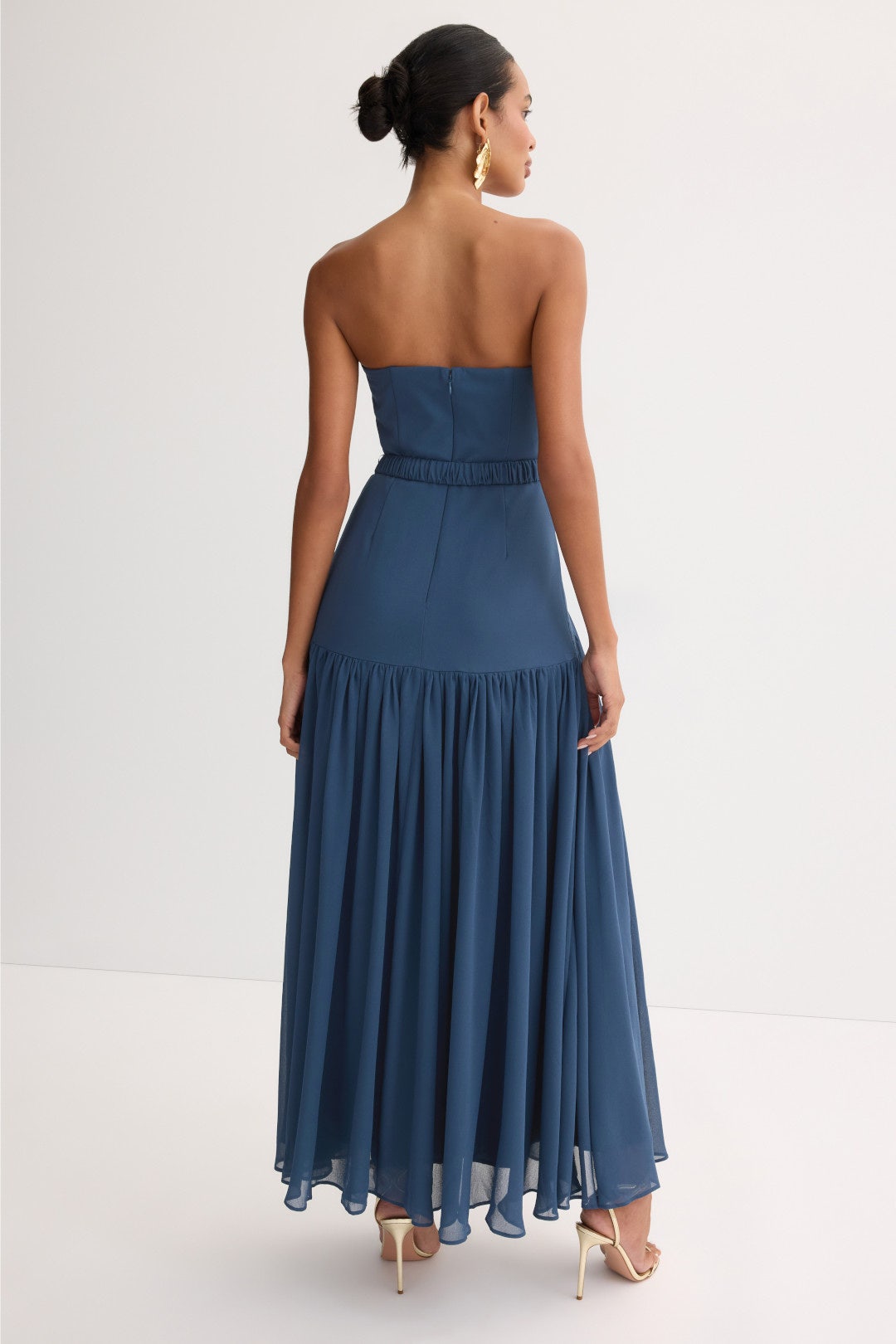 Carmel Drop Waist Dress