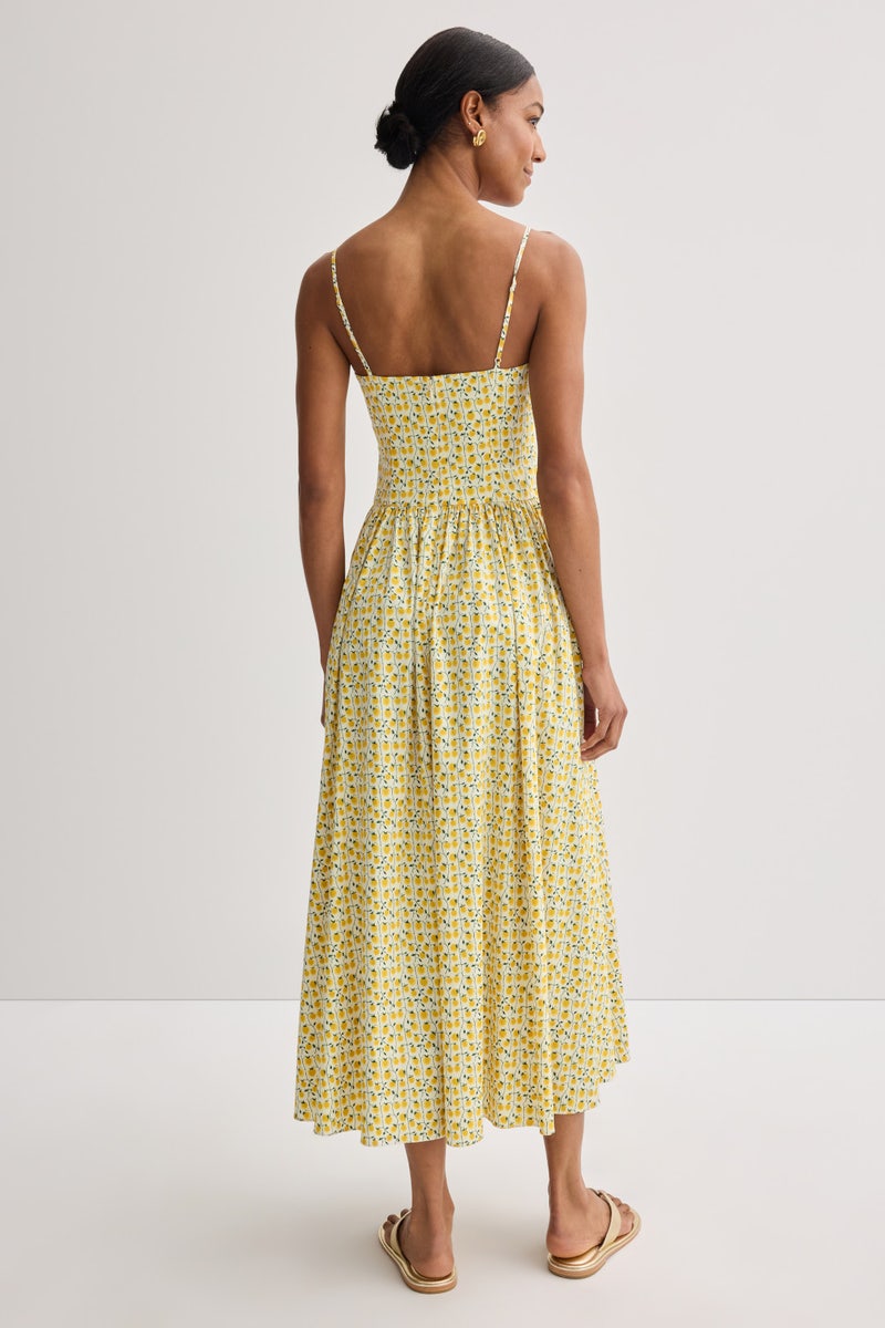 Yellow Dena Dress by Staud - Photo 2