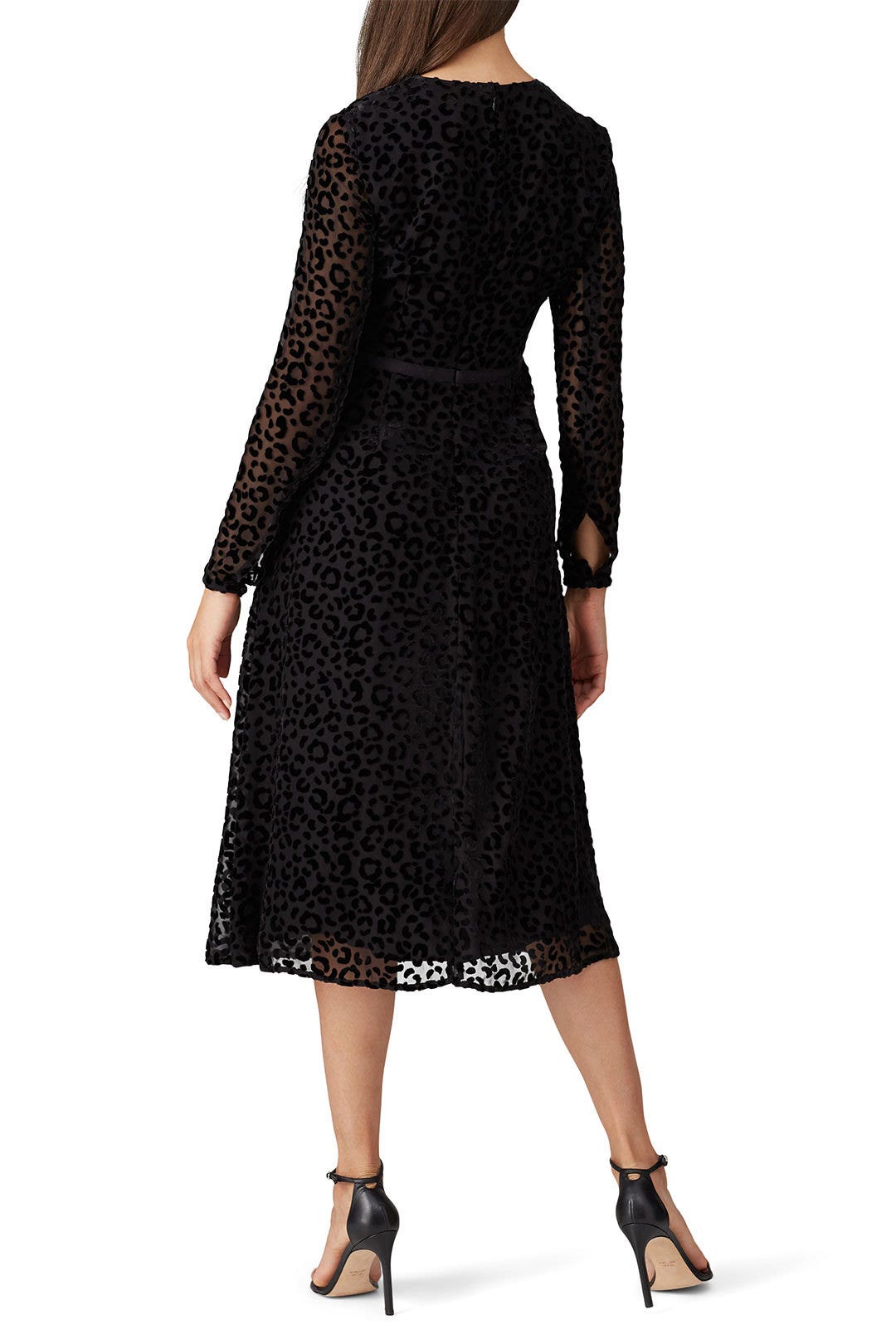 Leopard Grosgrain Burnout Dress by Boden 2