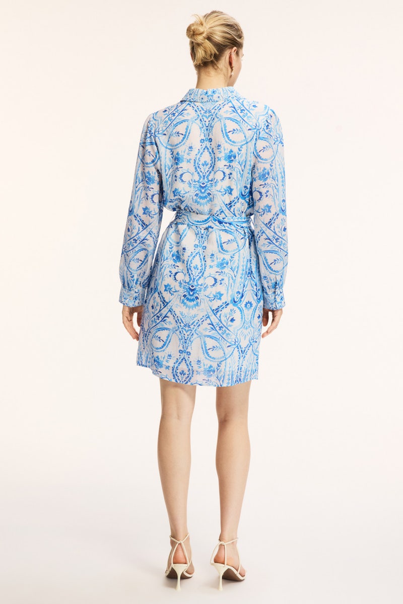 Lucy Porcelain Deco Dress by Caballero - Photo 2