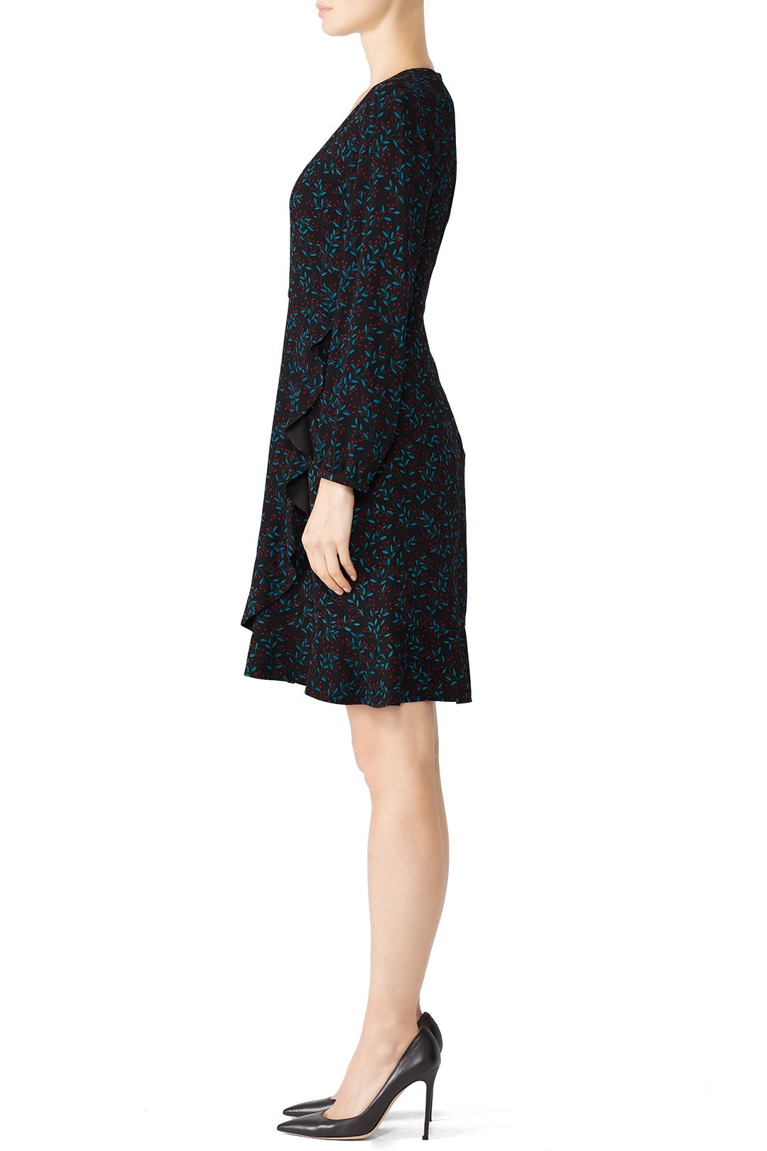 Navy Berry Flutter Dress by Draper James 1