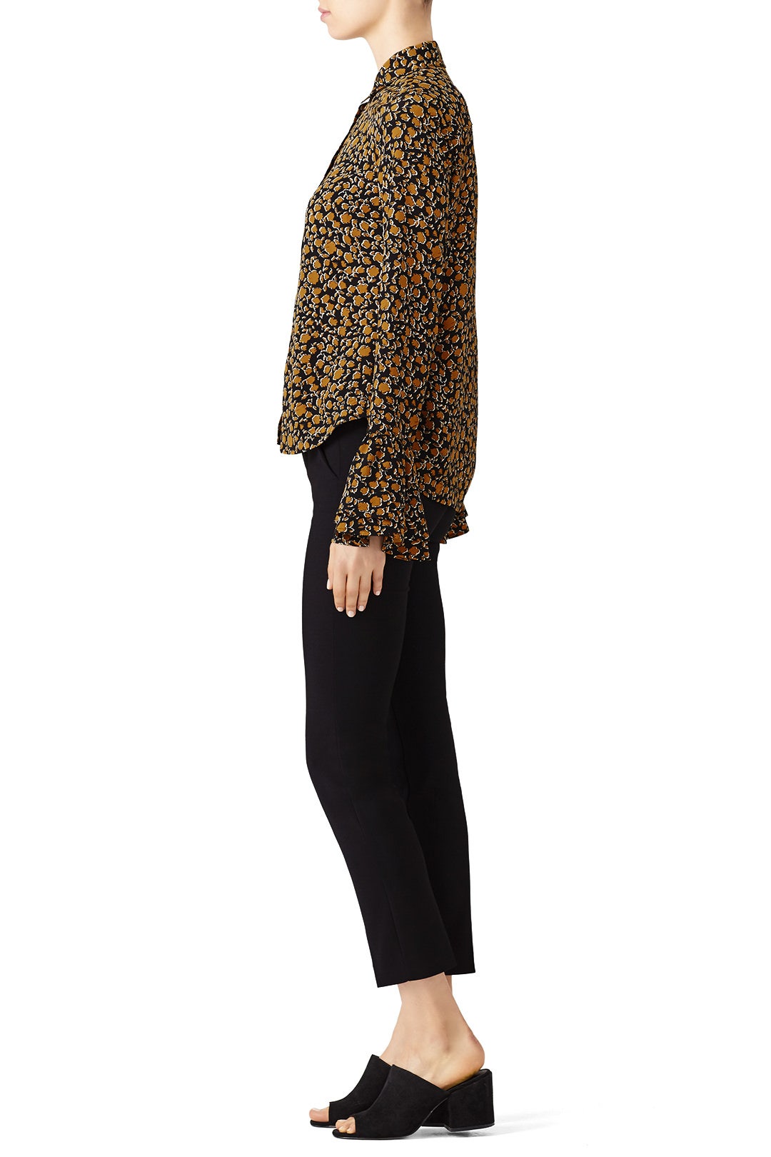 Ditsy Floral Shirt by Derek Lam 10 Crosby 2