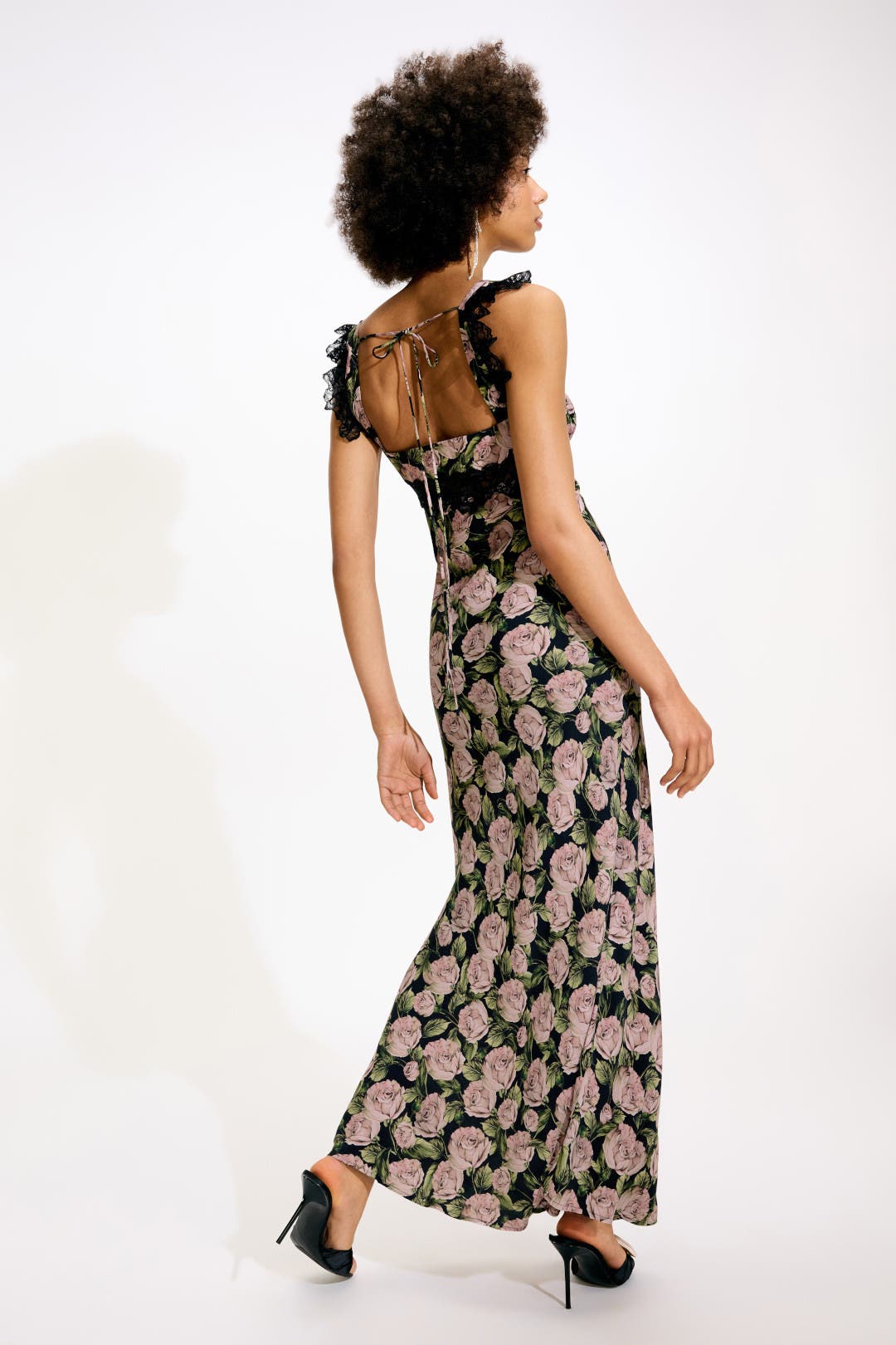 Fallen Rose Maxi Dress by For Love and Lemons | Rent the Runway