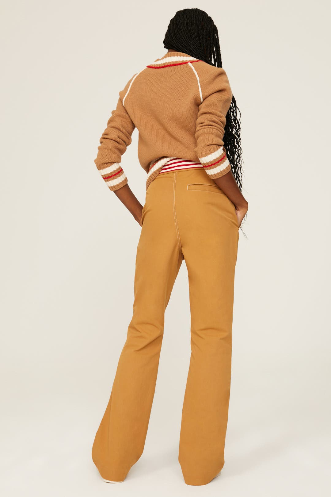 Belted Chino Pants by adidas by WALES BONNER | Rent the Runway