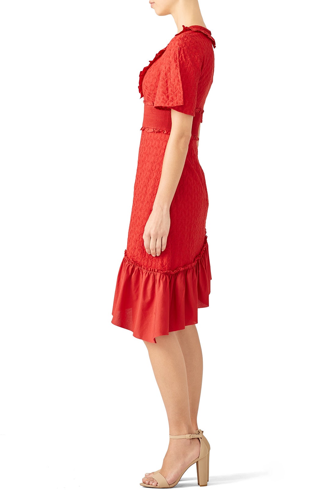 Red Memento Dress by FINDERS KEEPERS 1
