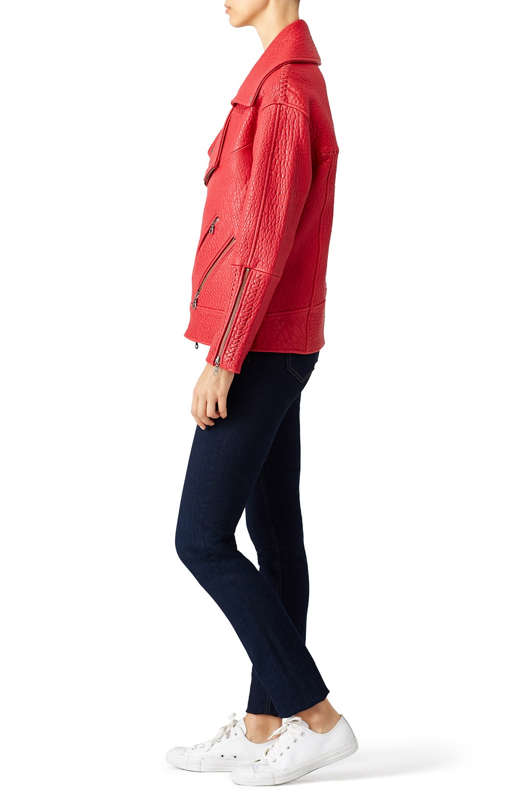 Red Brutus Jacket by Rebecca Minkoff 1
