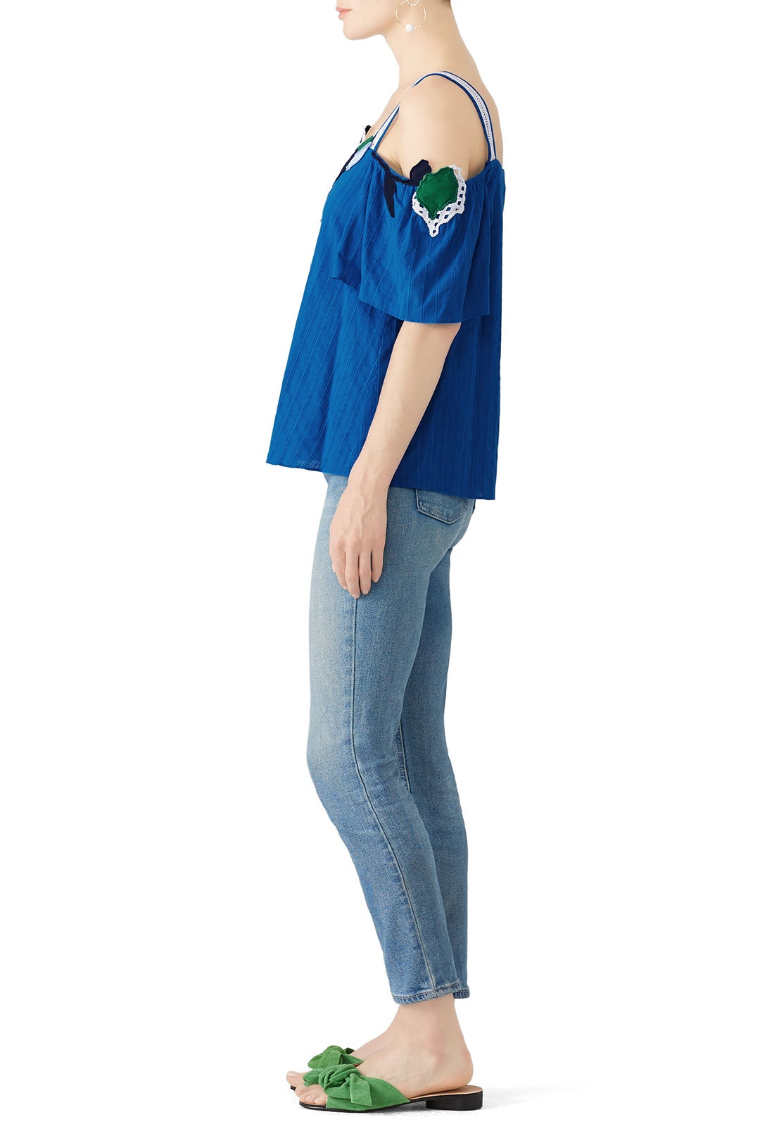 Mesh Applique Ali Top by Tanya Taylor 2