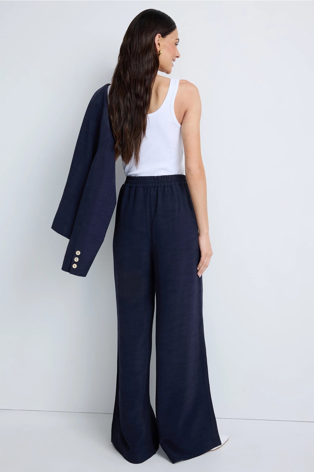 Blue Piste Drawstring Trouser by Claudie Pierlot 1