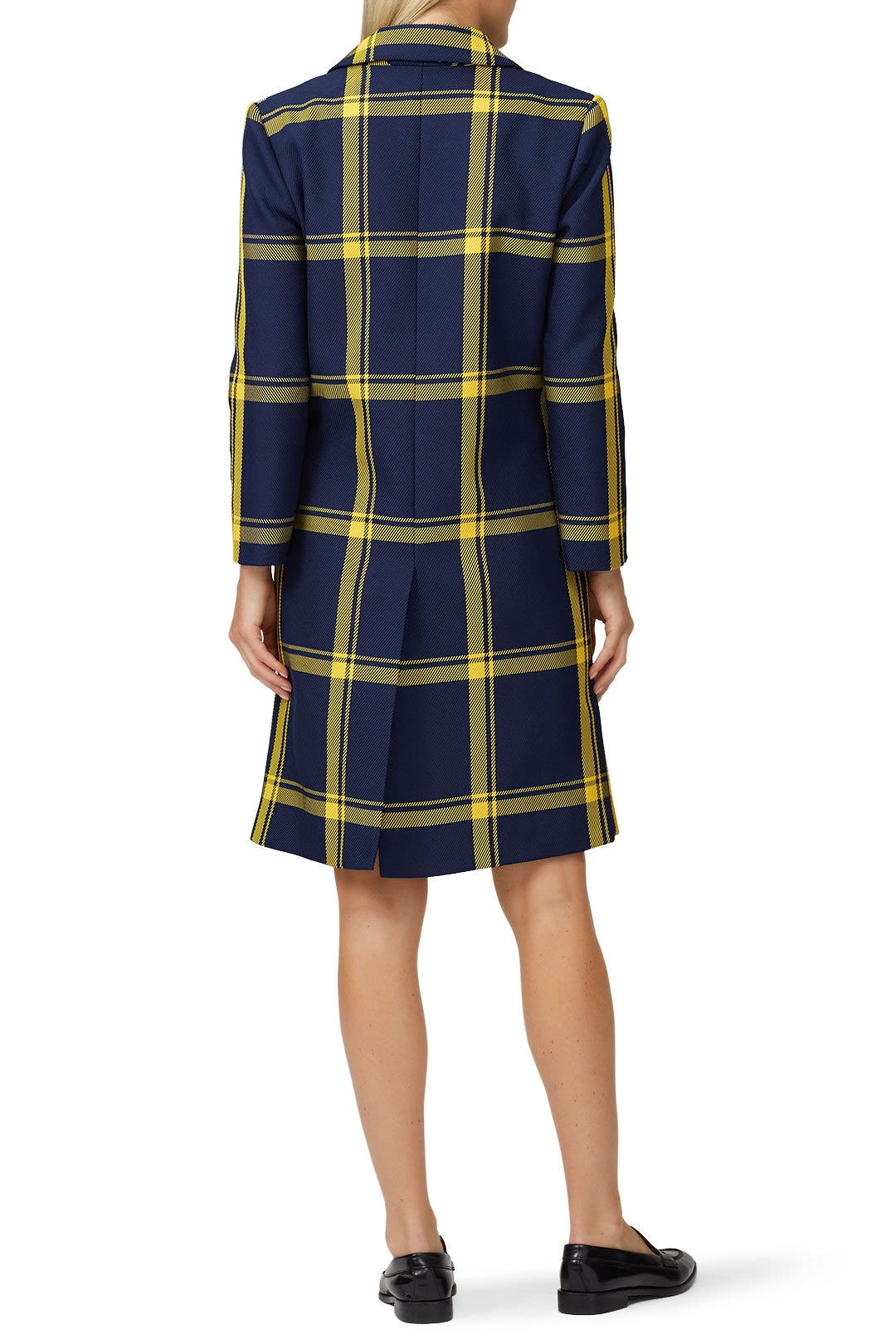 Prepster Check Shane Overcoat by Milly 2