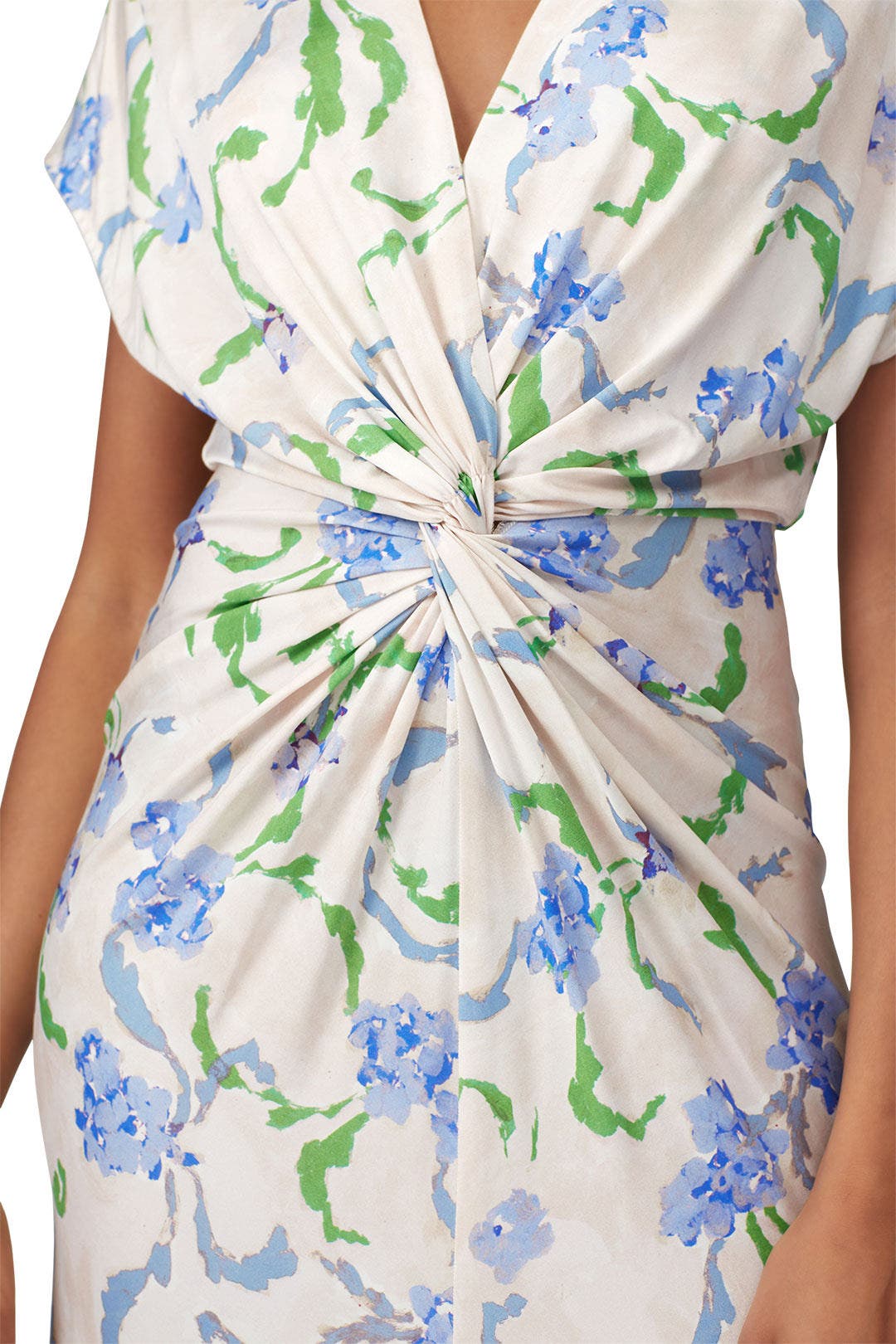 Brushstroke Floral Twist Dress by Prabal Gurung x RTR 2