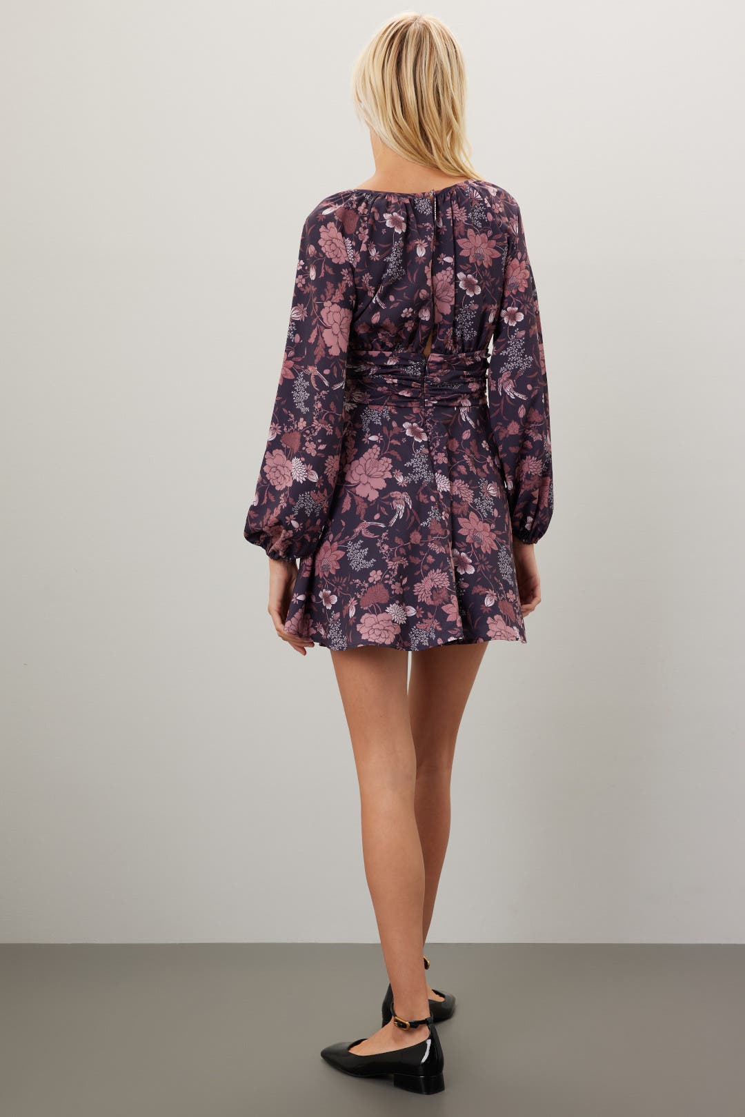 Floral Printed Mini Dress by Slate & Willow | Rent the
