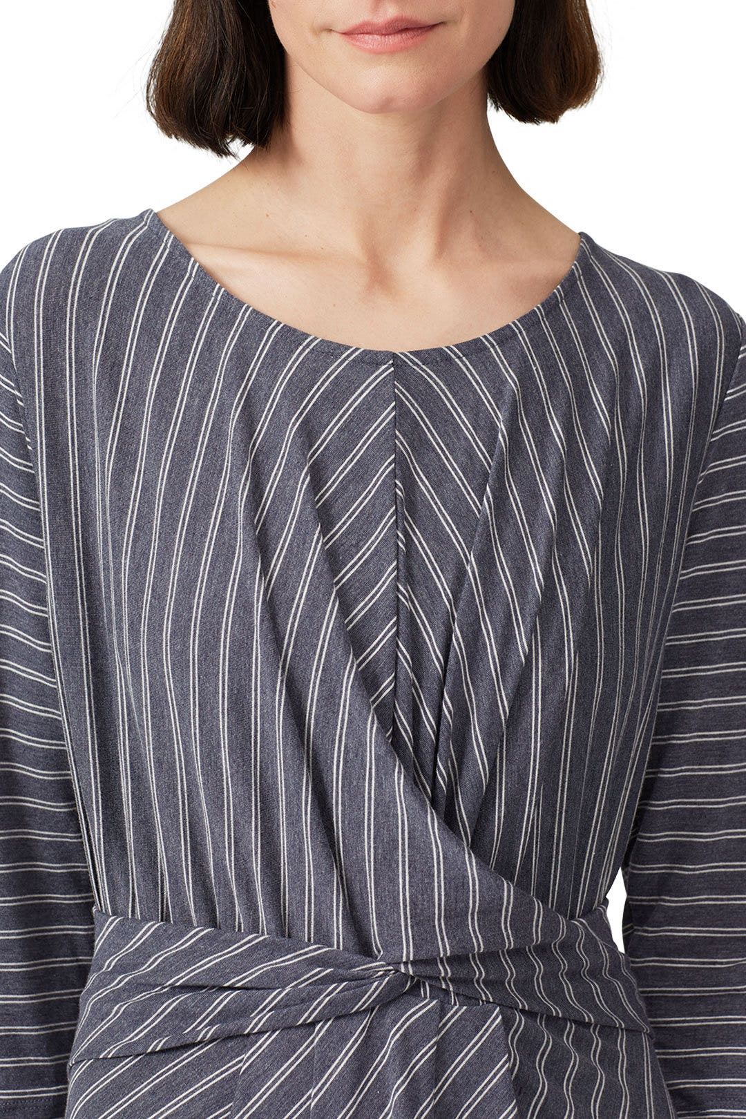 Clara Wrap Front Dress by B Collection by Bobeau 1
