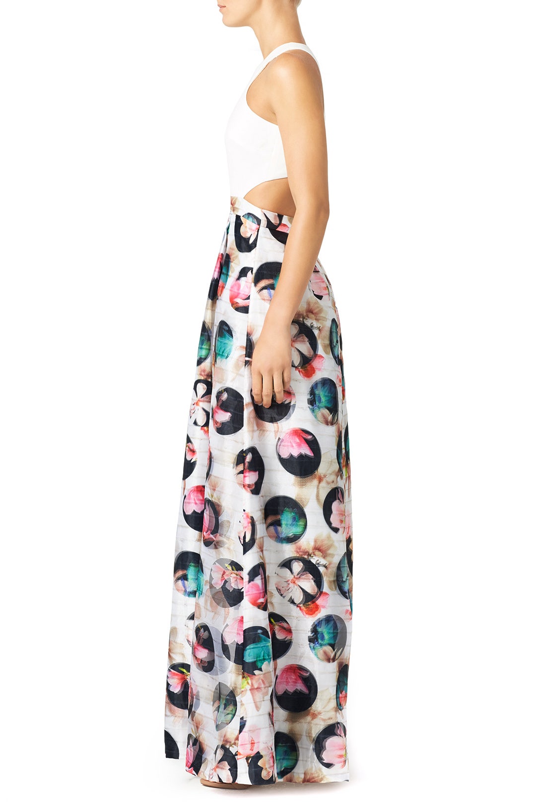 3D Magnolia Gown by Nicole Miller 1