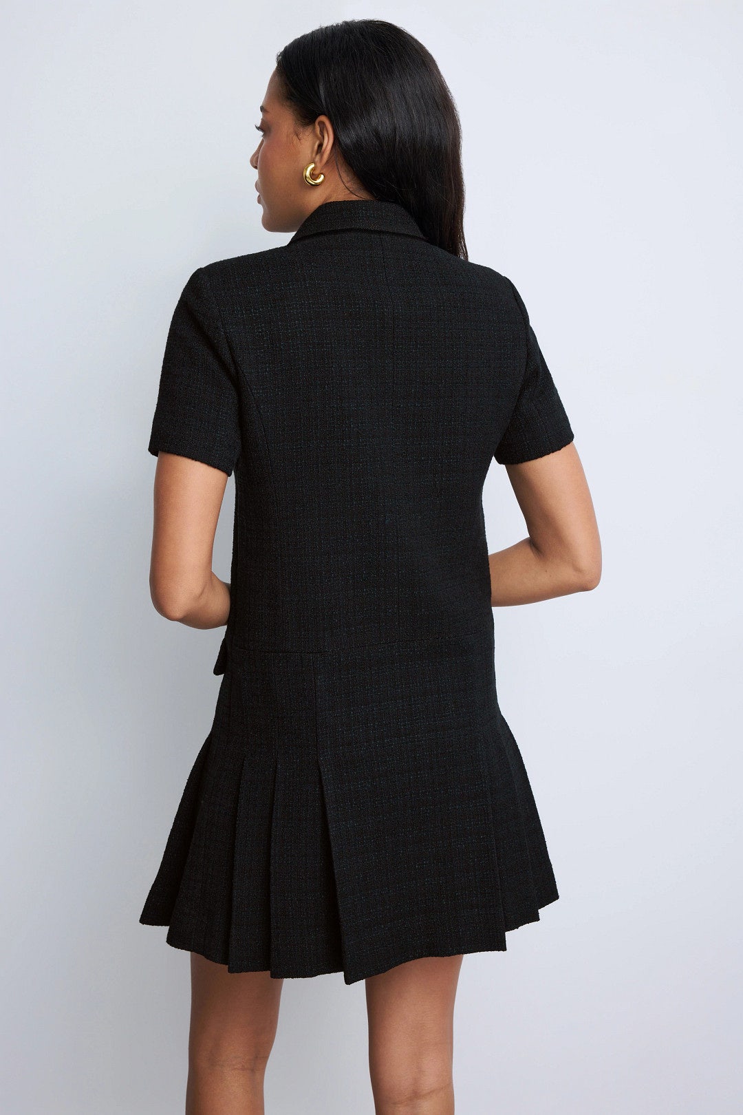 Antonella Collared Mini Dress by Sandro 2