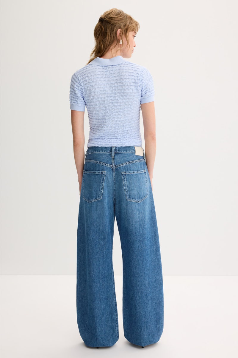 Brynn Denim Trousers by Citizens of Humanity - Photo 2