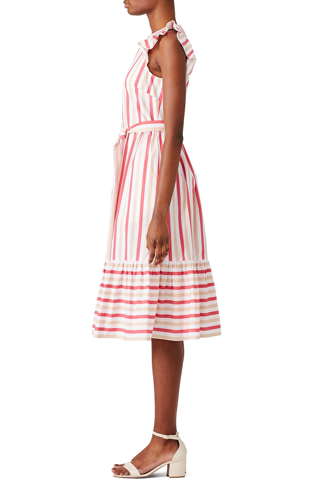 Peach Sherbert Midi Dress by kate spade new york 1