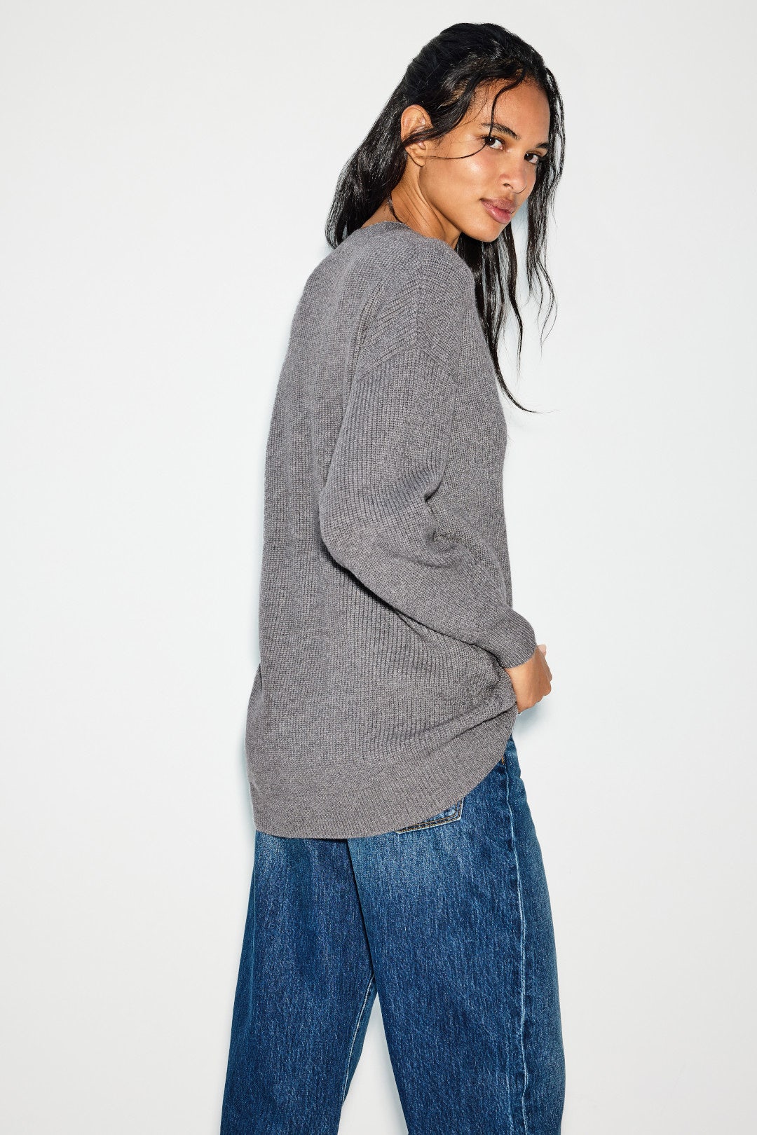 Mendoza Asymmetric Cardigan by ROAM 2