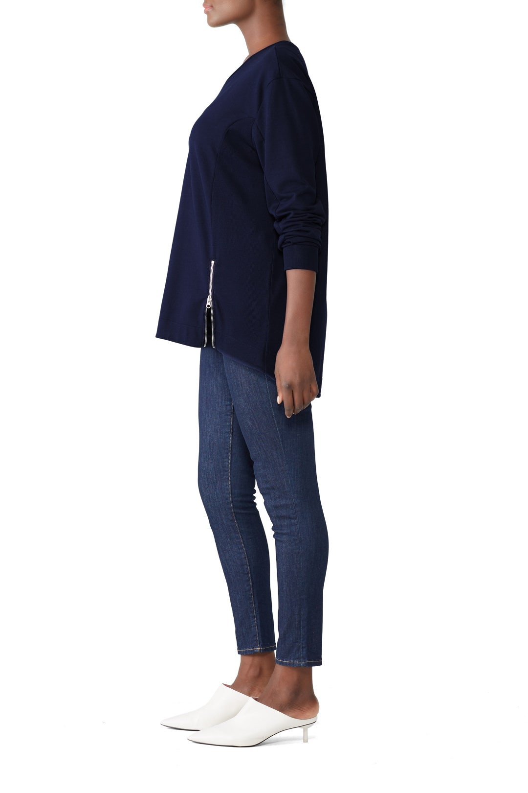 Corbelle Navy Pullover by Universal Standard 1