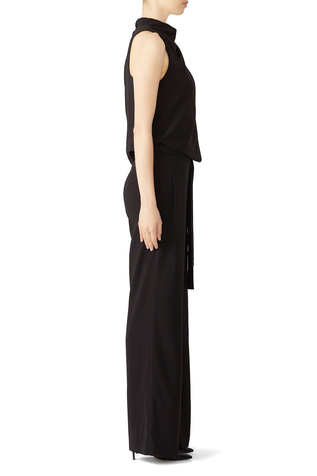 Cowl Drape Jumpsuit by HALSTON 1