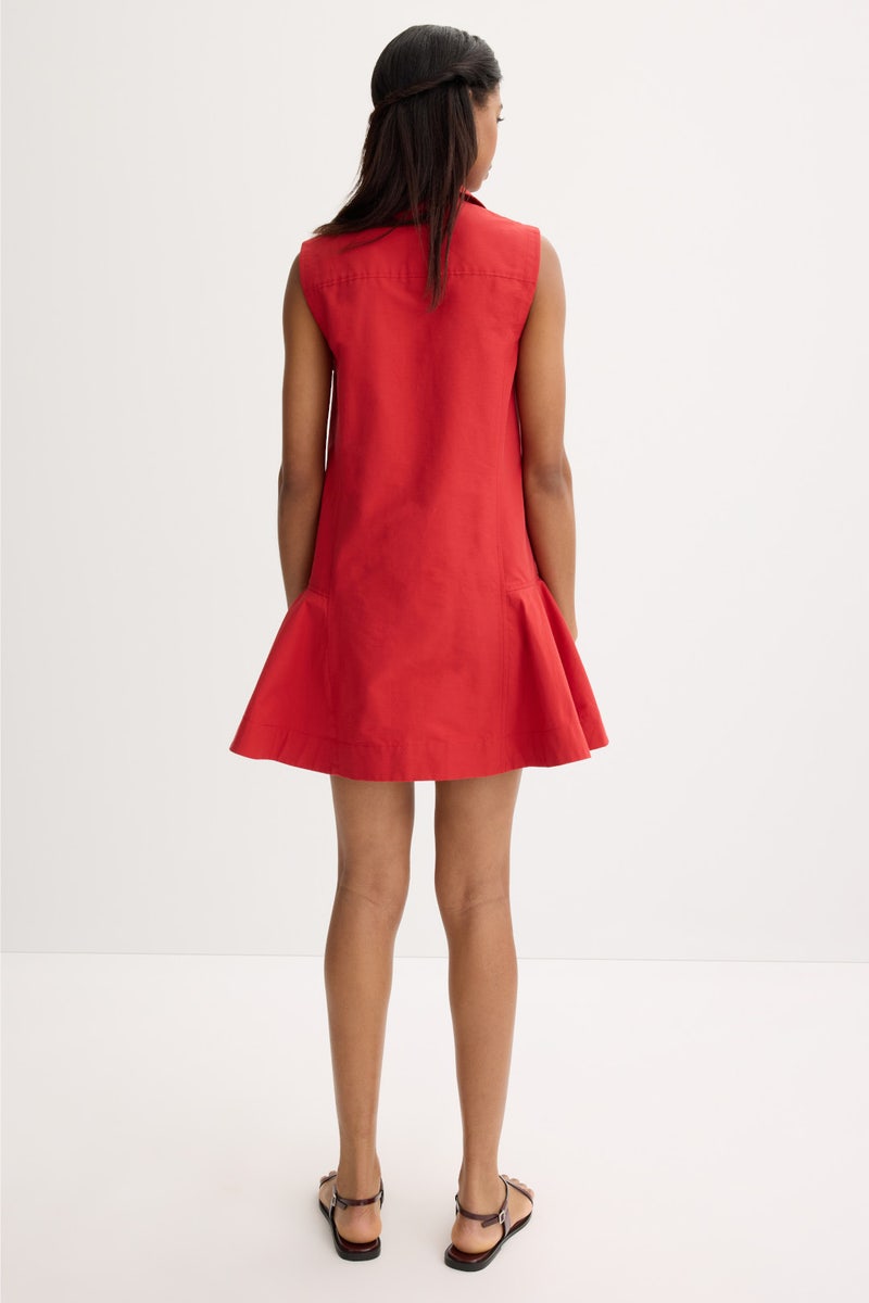 Maggy Pleated Mini Dress by SIMKHAI - Photo 2