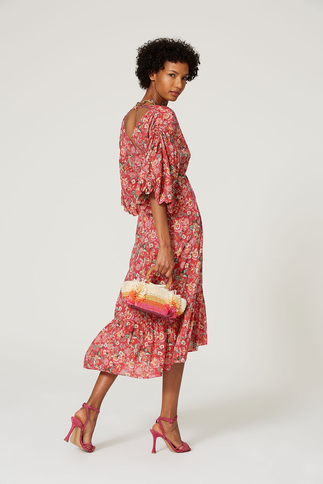 Pink Johanna Dress by MISA Los Angeles 2