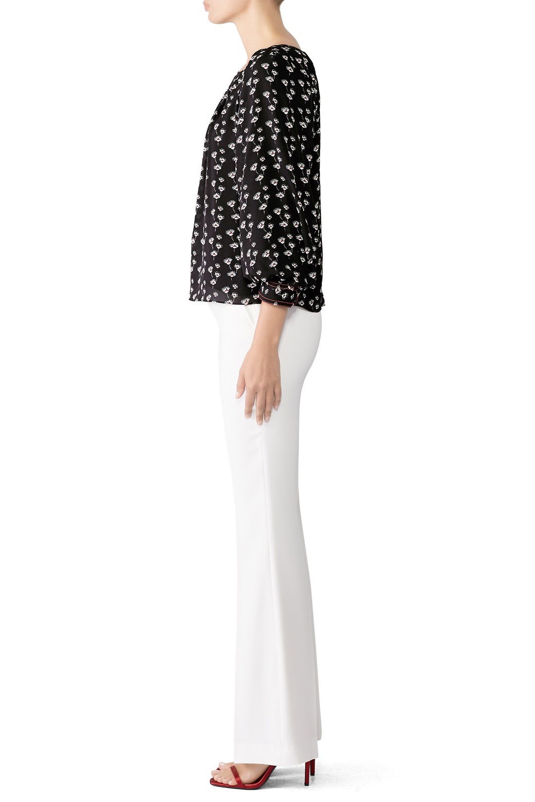 Poppy Print Gillian Top by Tanya Taylor 1