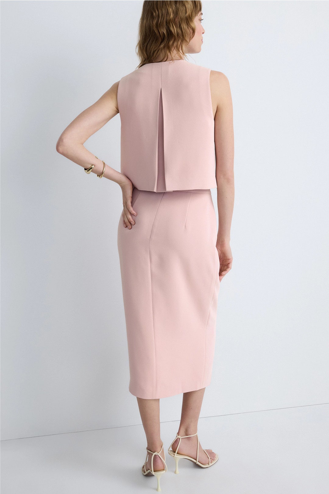 Button Front Midi Skirt by Adam Lippes x RTR 1