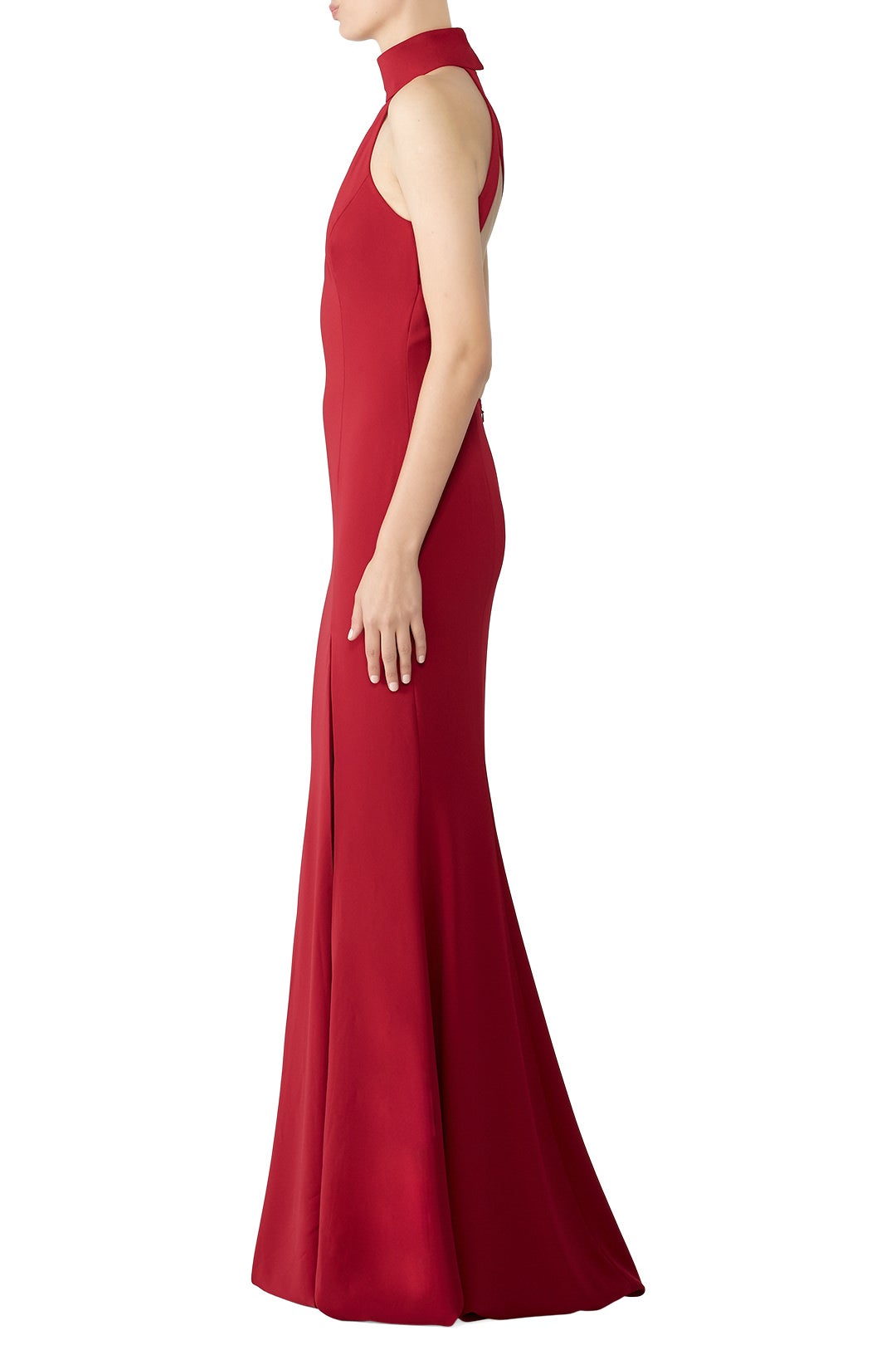 Burgundy Cameo Gown by Jay Godfrey 2