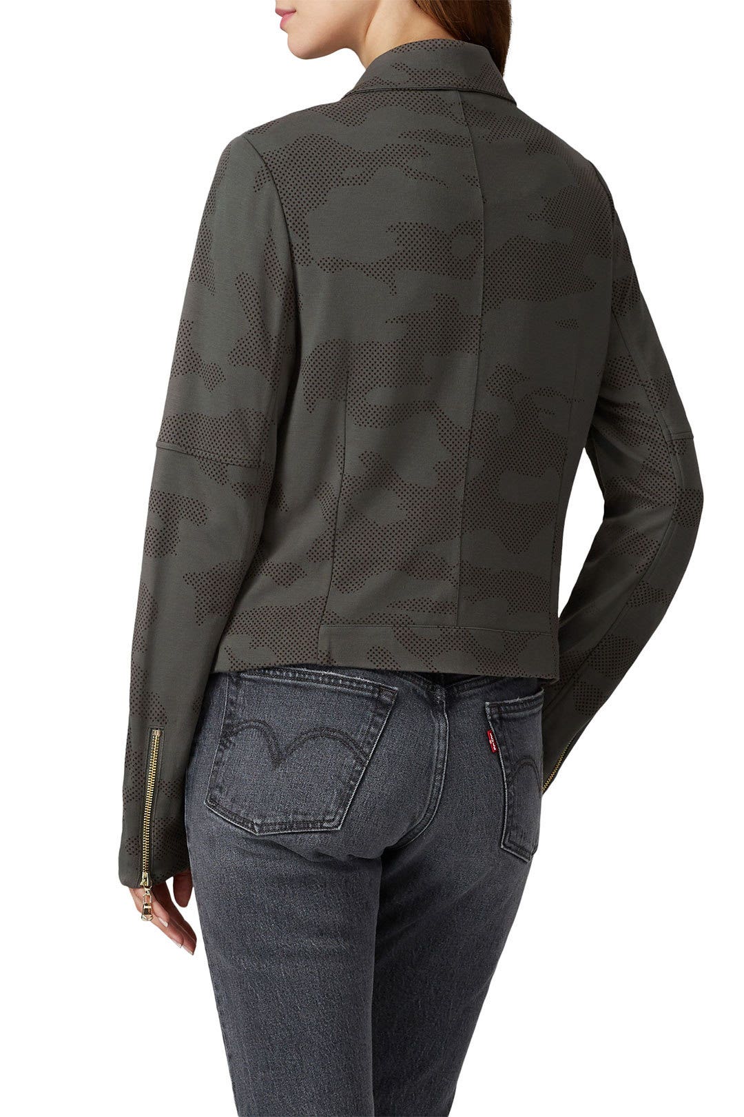 Camo Moto Jacket by Louna 1