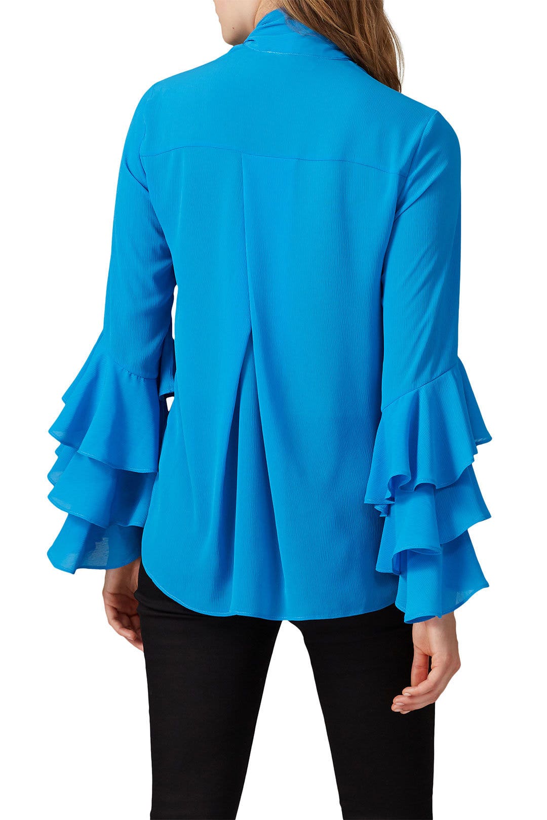 Blue Bell Sleeve Blouse by Prabal Gurung x RTR 2