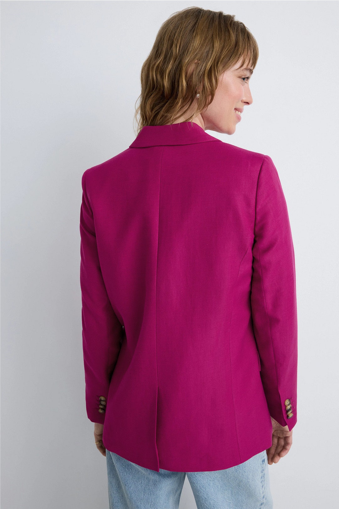Peak Lapel Blazer by Argent 1