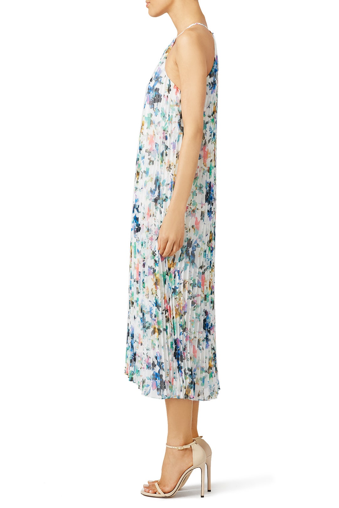 Floral Chester Pleated Maxi by LIKELY 1
