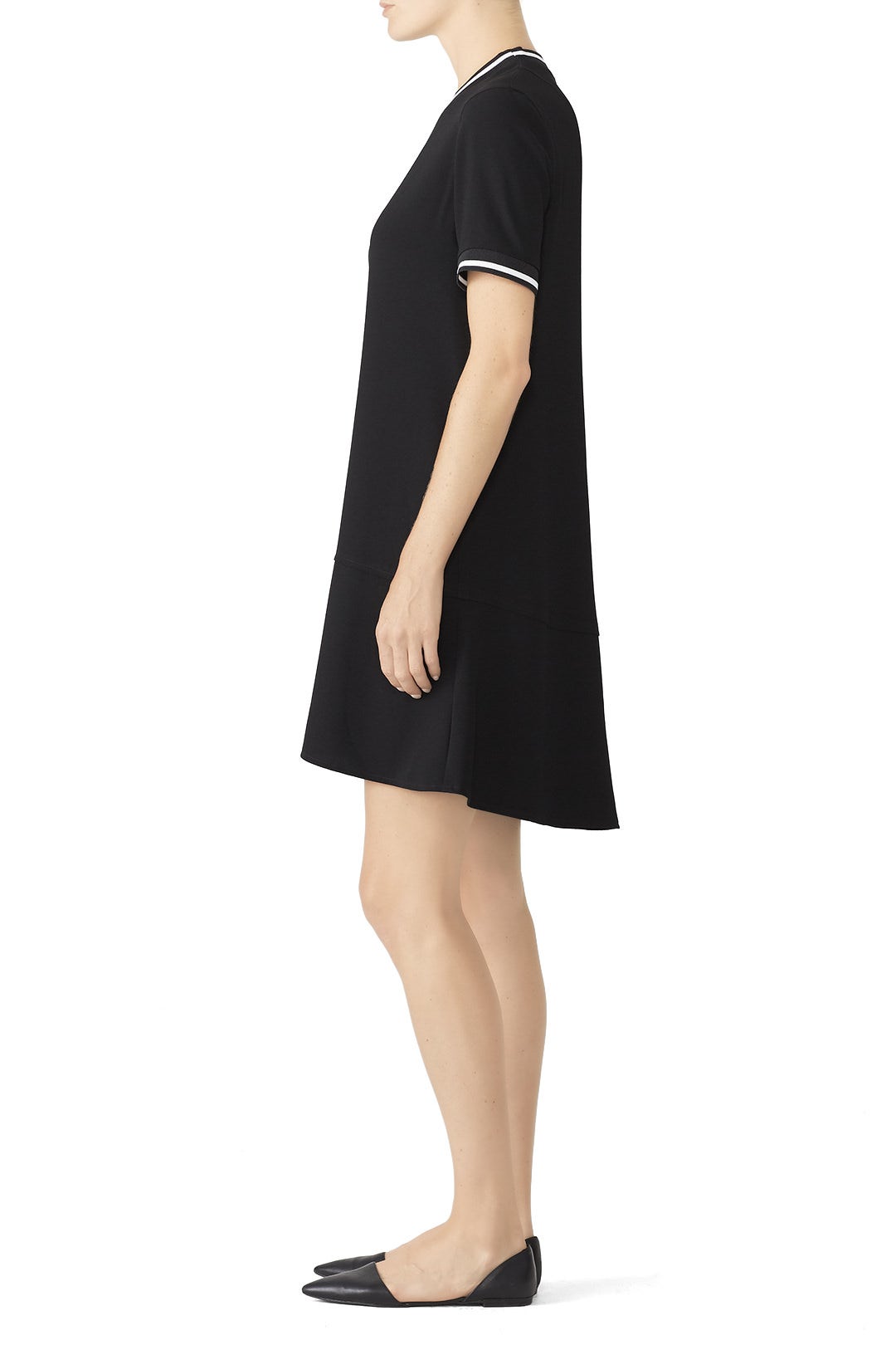 Black Varsity Trim Shift by Slate & Willow 1