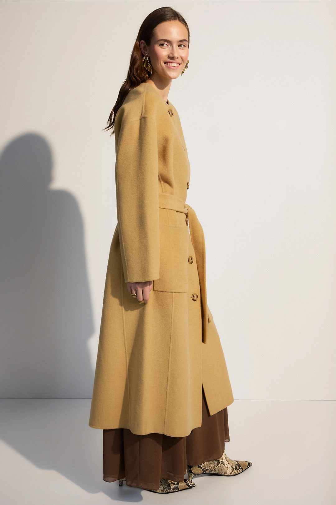 Fernanda Double Faced Wool Oversized Coat by Ulla Johnson 1