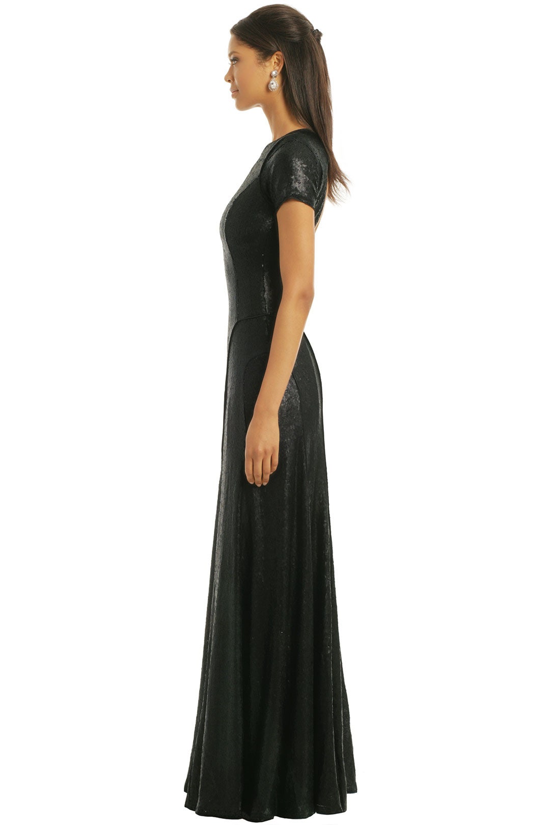 Black Liquid Gown by Carlos Miele 2