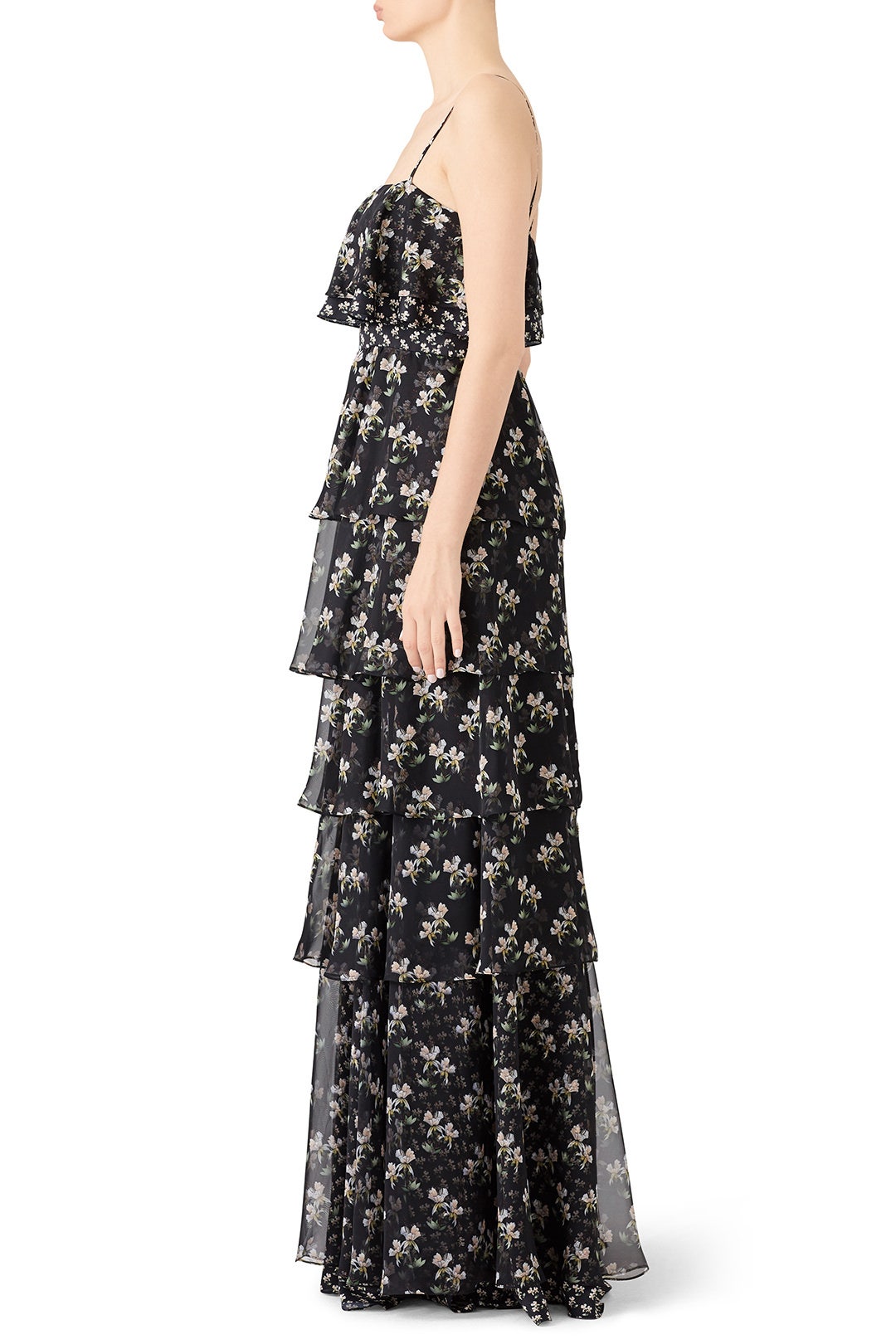Floral Kiera Ruffle Gown by Jill Jill Stuart 2