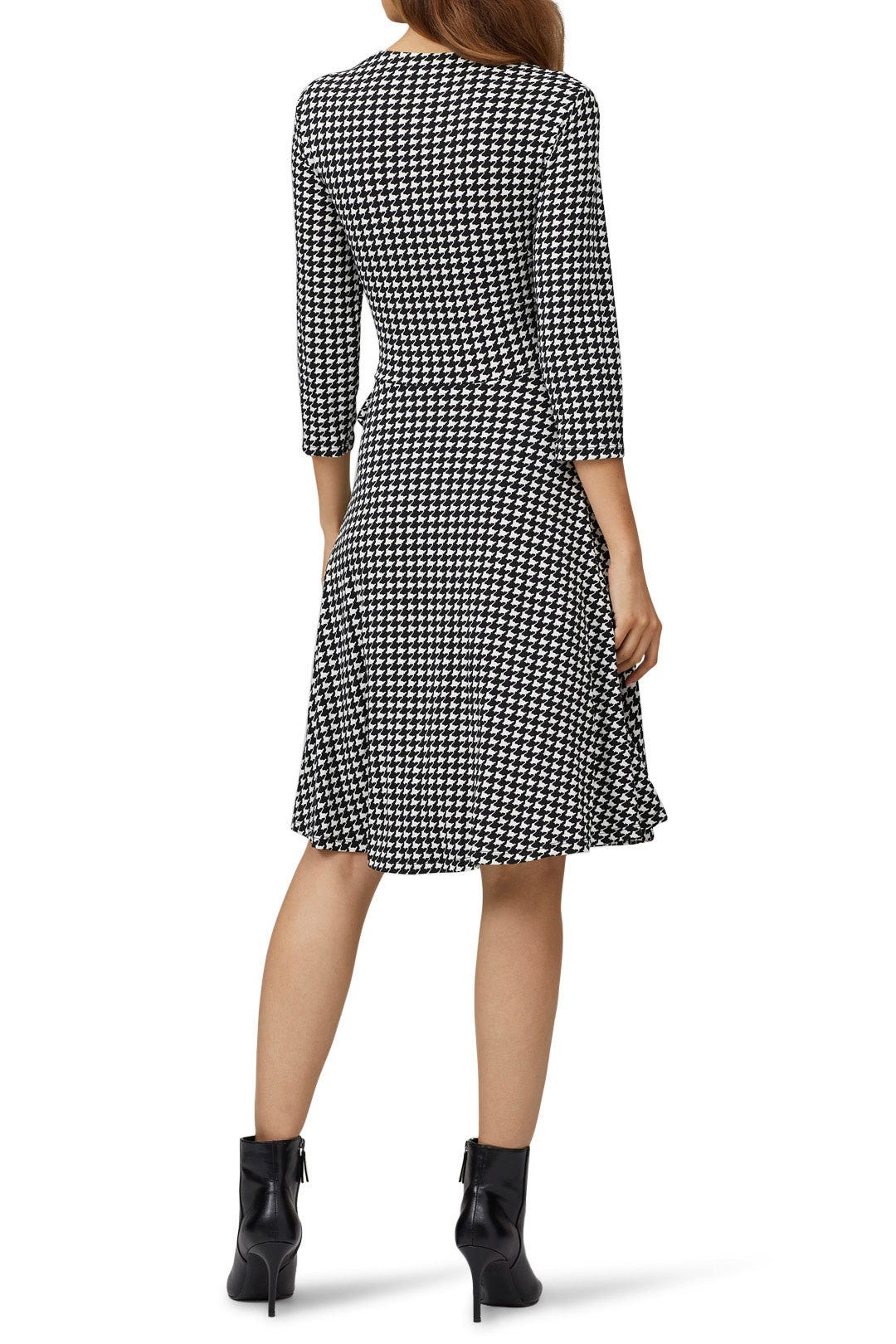 Printed Sweetheart Wrap Dress by Leota 1