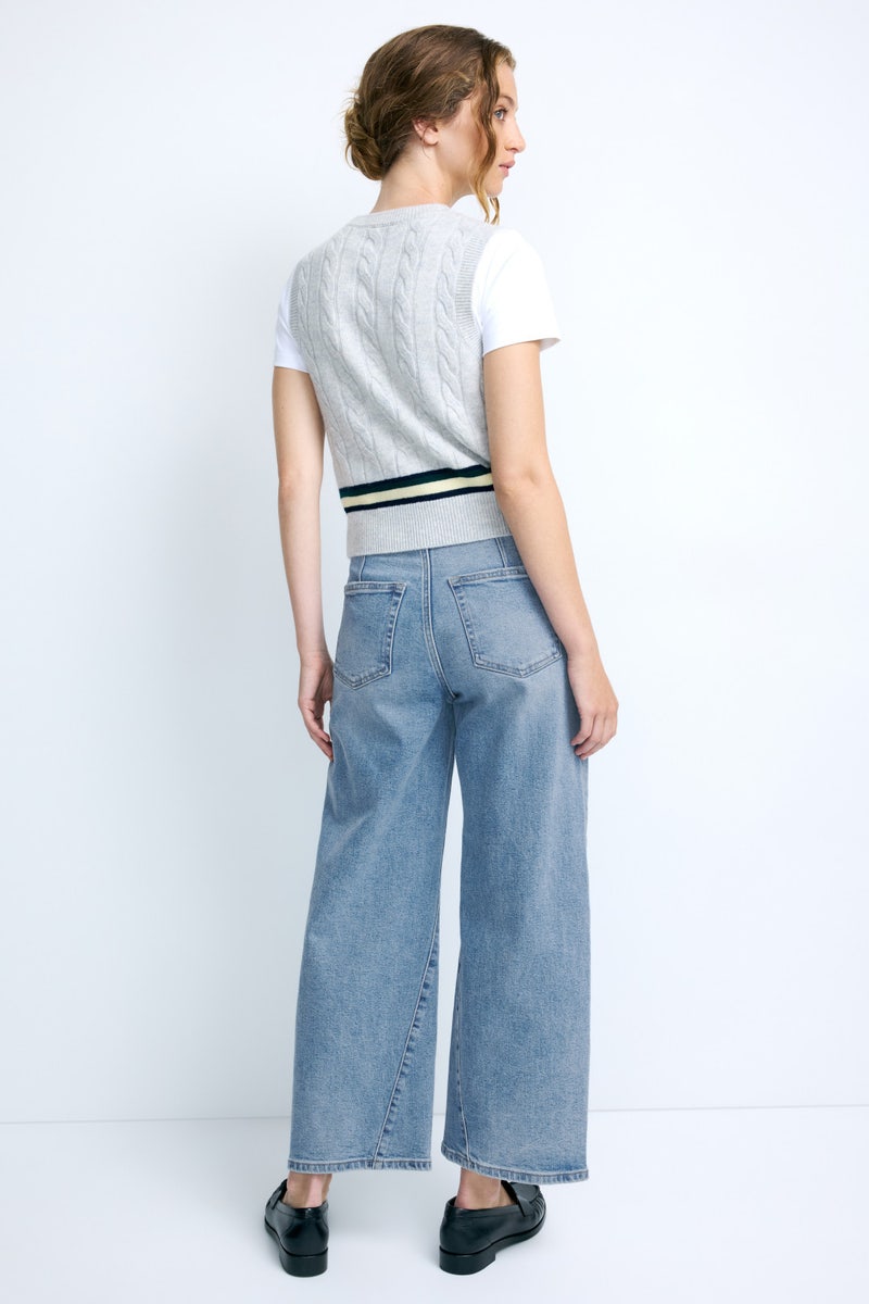 Kyra Bowed Wide Leg Jeans by PISTOLA - Photo 2