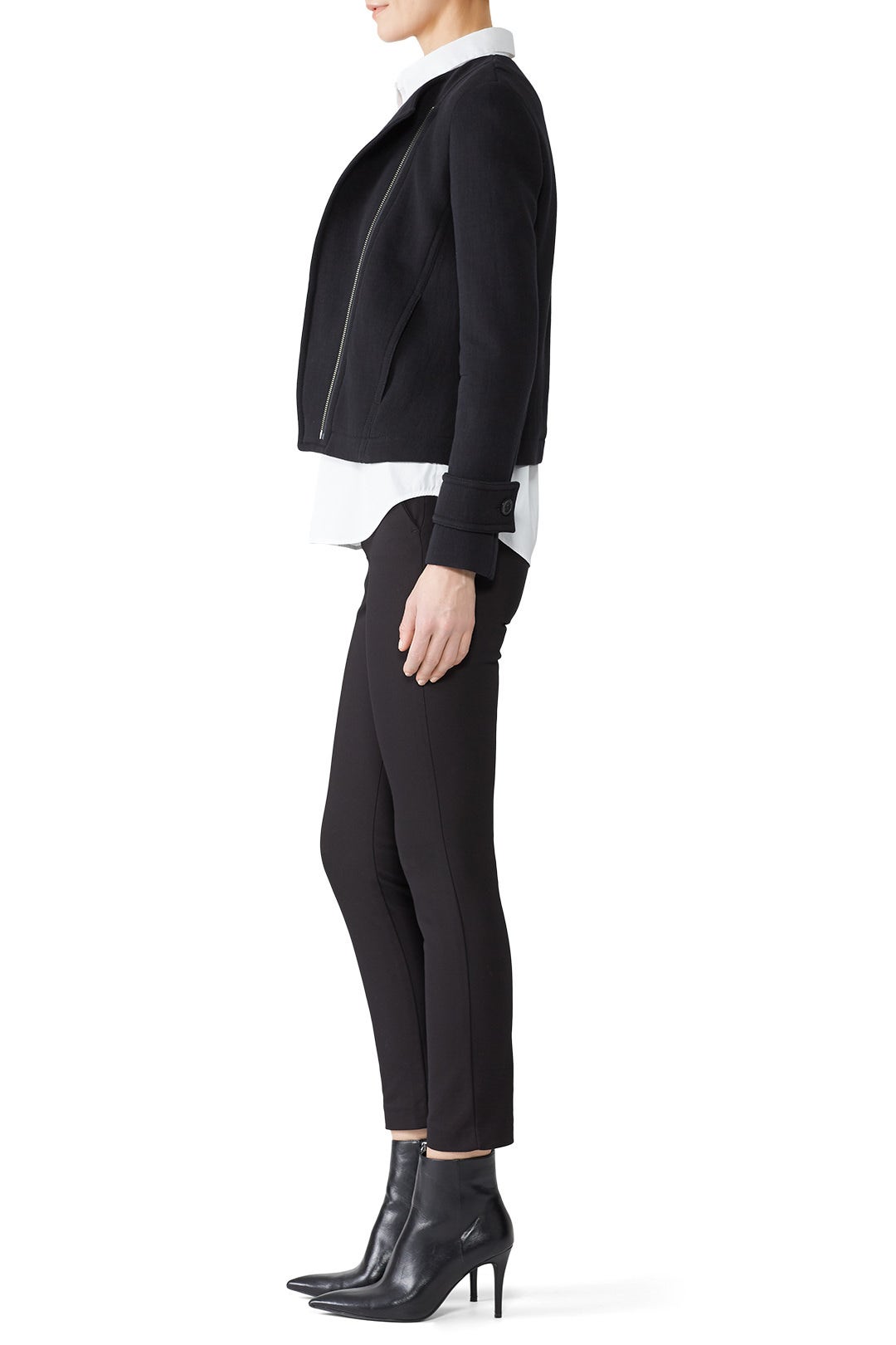 Cross Front Jacket by VINCE. 2