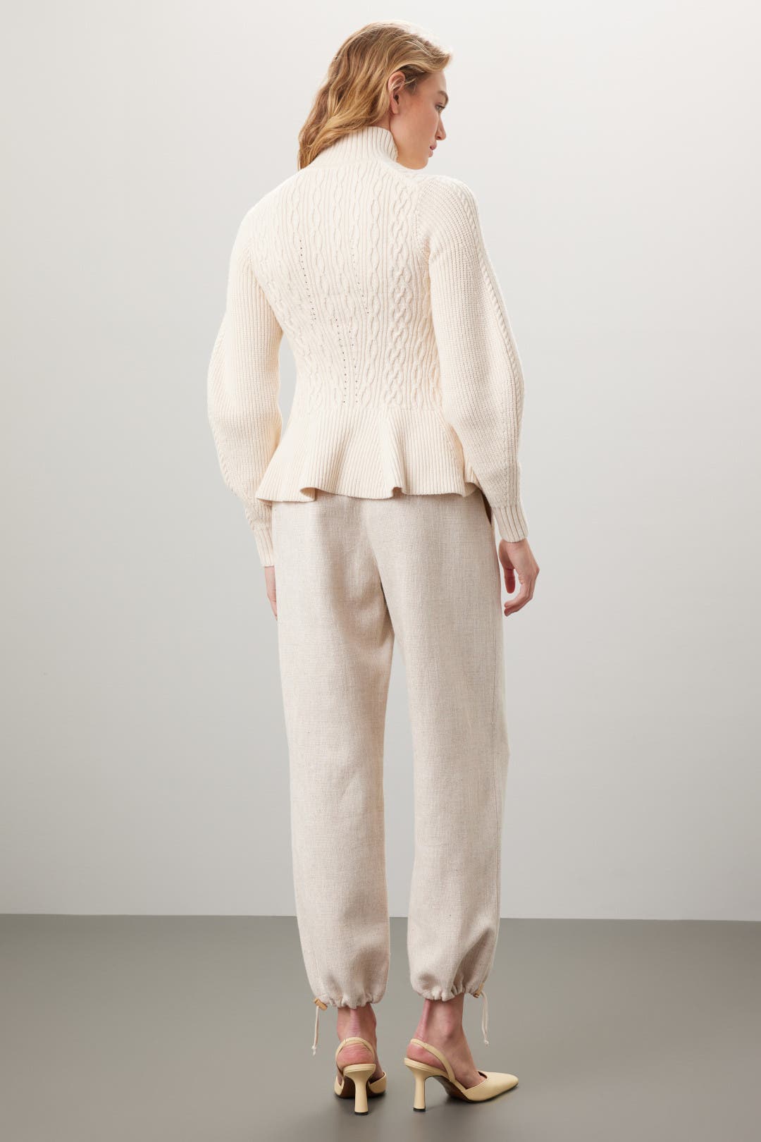 Susanna Peplum Polo by SIMKHAI | Rent the Runway