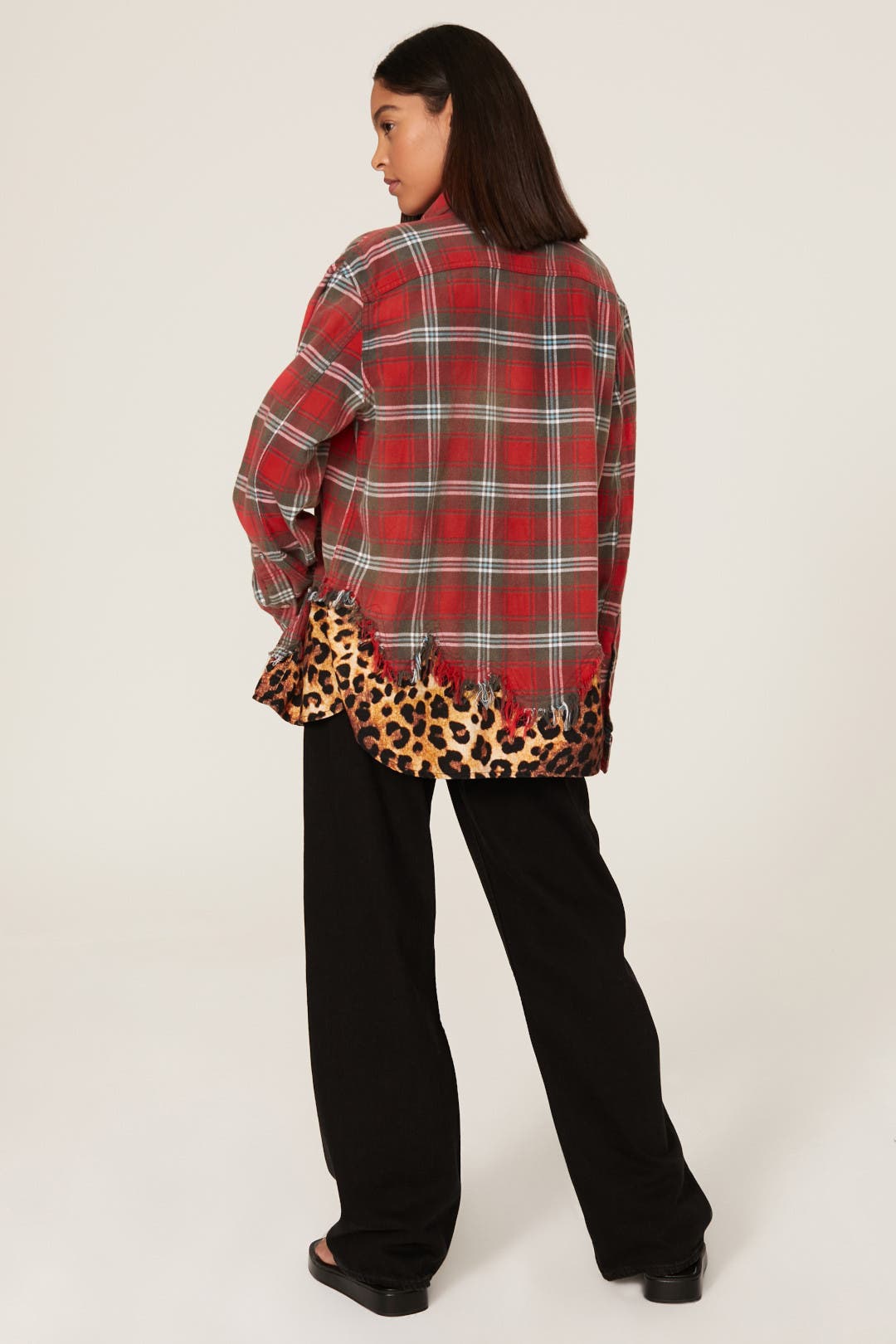 Tattered Hem Shirt by R13 | Rent the Runway