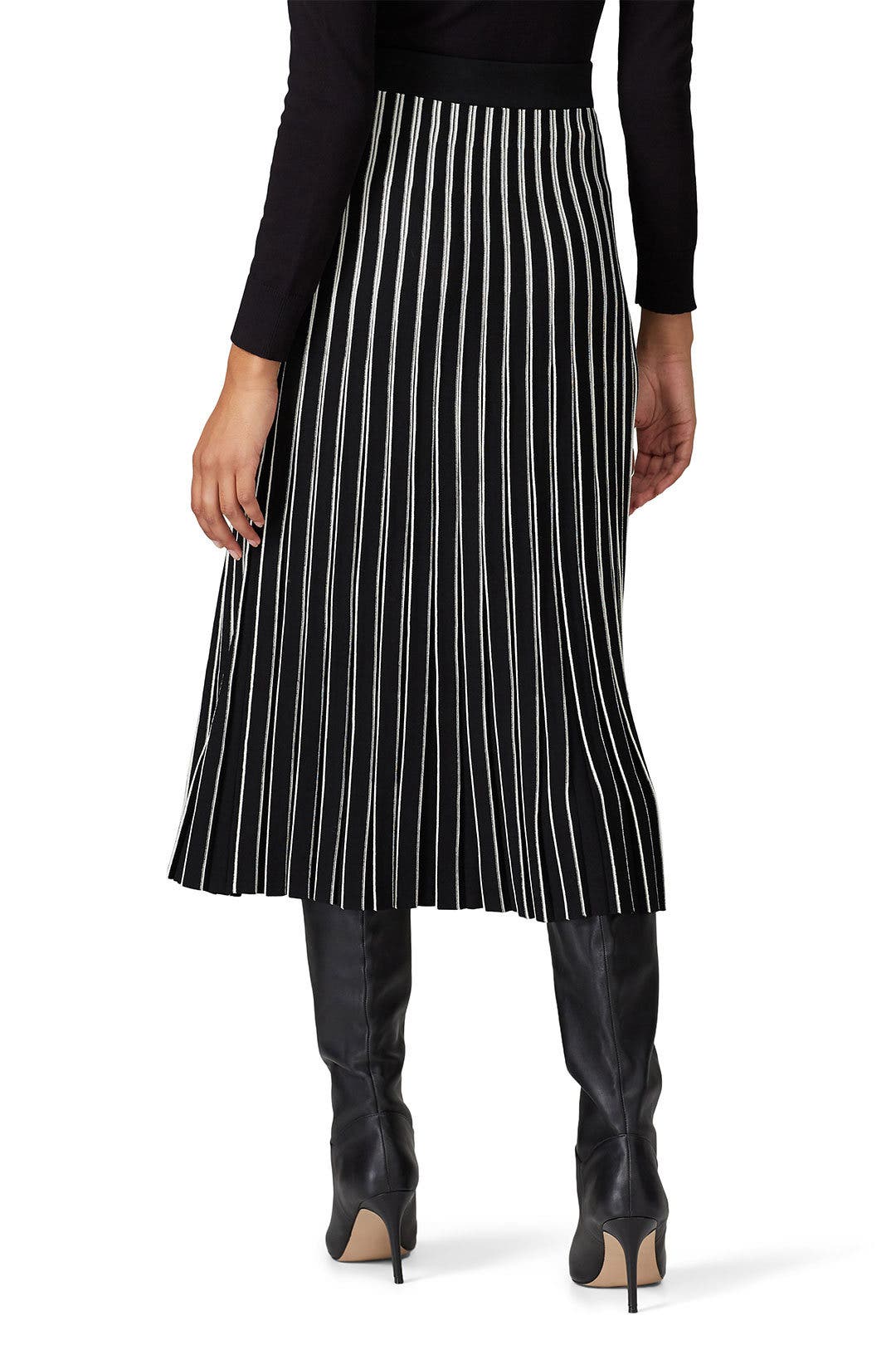 Striped Sweater Skirt by Tory Burch | Rent the Runway