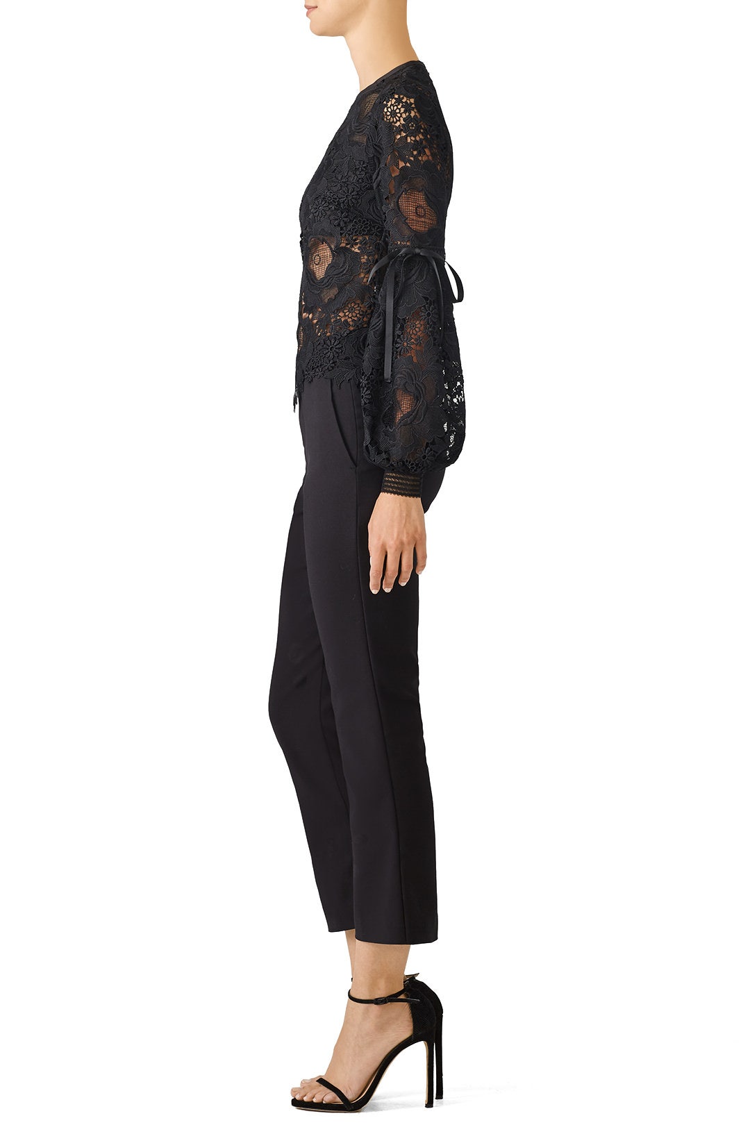 Black Elva Lace Top by UnitedWood 1