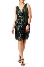 Sequin Garden Dress by Badgley Mischka