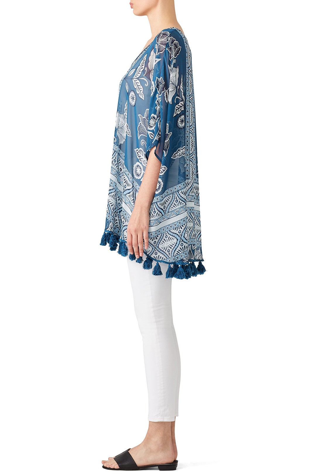 Sheer Shook Tassel Tunic by Show Me Your Mumu 1