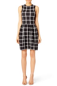 Mod Check Dress by 4.collective