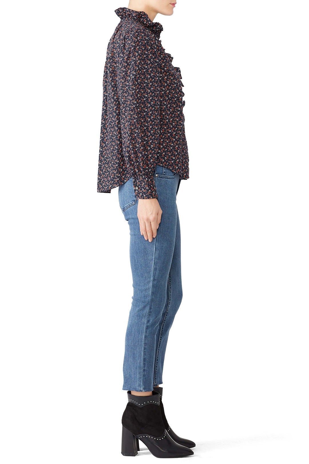 Nadia Ruffle Top by La Vie Rebecca Taylor 2